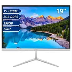 Computador All In One 19” Intel Core i5 8GB SSD 256GB Monitor HD 60Hz HDMI USB Rápido Windows 11
