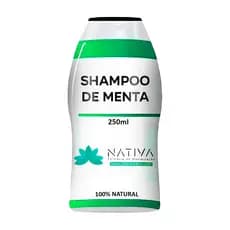 Shampoo de Menta 250ml Hidratação Cabelos Normais E Oleosos