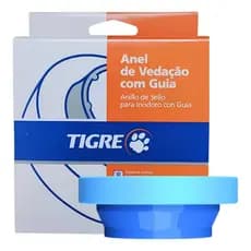 Anel De Vedação Em Cera C/guia P/vasos Sanitários Azul Tigre
