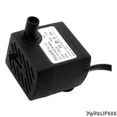 Bomba Submersa Bombinha Motor Para Aquário Fonte Água Bebedouro Pet 200l/h Bivolt Cabo 1.20 m oferta