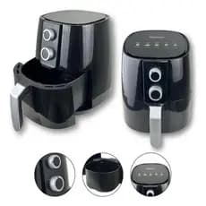Air Fryer 3,8L 1550W Fritadeira Sem Óleo Antiaderente 127V - Com Timer e Controle de Temperatura