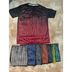 Camiseta Masculino Esportes Academia Tecido Fino Poliéster ESTAMPA ♬
