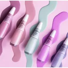 Kit Esmaltes Impala Pastéis com 5 unidades Serena - Flutua - Acalanto - Xodó - Dádiva