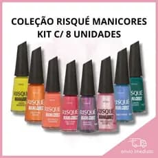 KIT NOVA COLEÇÃO RISQUE MANICORES