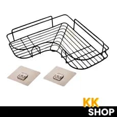 Suporte Prateleira para Shampoo Organizador de Banheiro para Parede Canto de Box em Metal