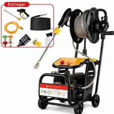 Lavadora de Alta Pressão Profissional 220V Motor de Indução 1300W 8MPa Alta Durabilidade NOXMIX