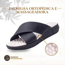 Sandália Feminina Ortopédica Tamanco Massageador Confortável tamanho 34 ao 40