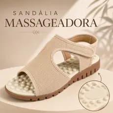 Sandália Ortopédica Feminina Rasteirinha Massageadora Macia Confortável