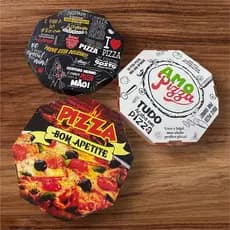 CAIXA PARA PIZZA ALIMENTOS QUENTES 35CM - C/50 UNI