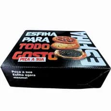 Caixa Esfiha Fotografica P M G Kit com 30 Unidades 10UniCada