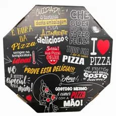 CAIXA PRETA 35CM KIT 100 UNIDADES