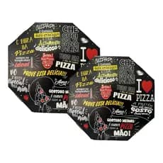 Caixa de Pizza Atacado 35cm e 25cm - 25und de Cada
