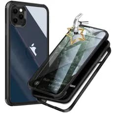 Capa Capinha Celular Case Compatível Com iPhone 11 Pro Max Proteção 360° Transparente Suporte Magsafe