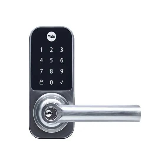 Fechadura Digital Yale YDL 120 C Senha E Chave Prova D`água