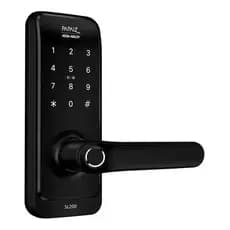 Fechadura Eletrônica Preta Papaiz SL205 Smart Lock Digital