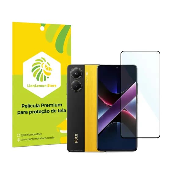 Película de Vidro Ultrashield LionLemon para Poco X7 Pro