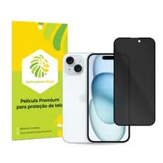 Película de Privacidade Ultrashield LionLemon para iPhone 15