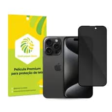 Película de Privacidade Ultrashield LionLemon para iPhone 15 Pro