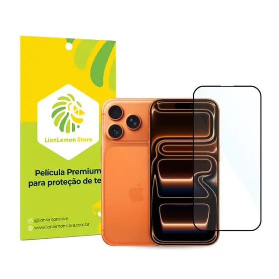 Película de Vidro Ultrashield LionLemon para iPhone 17 Pro