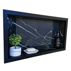 Nicho  Porcelanato Para Banheiro 60x30 cm De Embutir na Parede porta Shampoo. ENVIO IMEDIATO