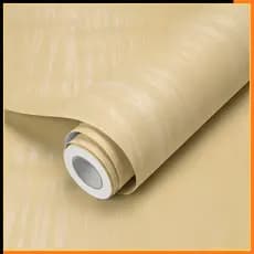 Papel de Parede Linhas Douradas 5 Metros ou Amarelo Para Sala, Quarto, Decoração