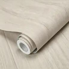 Papel de Parede Adesivo 5M *45CM Madeira Claro Acinzentado Lavável Impermeável Ideal Painel, Bancada Moveis e paredes