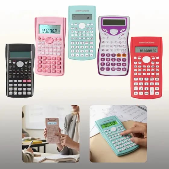 Calculadora Cientifica Faculdade 240F / 56F (5pç ou 1pç) Vestibulares Universidades Matemática Física Química