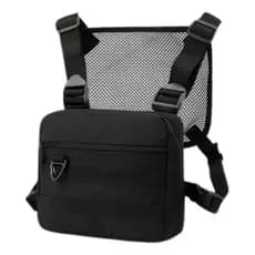 Bolsa De Peito Motoboy Masculina Unissex Estilo Colete Bag Peitoral Bolsa Peitoral Masculino Impermeável Esportivo bag
