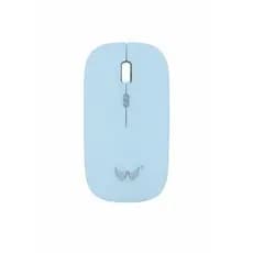 Mouse Silencioso Slim Sem Fio Recarregável Bluetooth Led Rgb