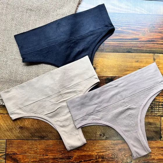 Kit Calcinha Cinta Modeladora Reduz Medidas Importada Compressão Feminina Cós 10cm
