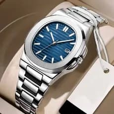 Relógio Masculino Nautilus Quartzo Luxo Edição 2025 de Alta Qualidade