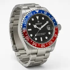 Relógio Masculino de Luxo Pepsi com Precisão a Quartzo em Aço Inox