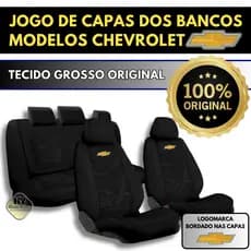 Capa De Banco Automotivo Em Tecido Original Carro Chevrolet Corsa Celta Onix Agile Prisma
