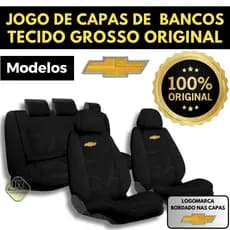 Capa Banco Automotivo Carro Tecido Grosso Chevrolet Celta Corsa Montana Corsa Pick Up Onix Modelo Universal