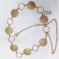 Cintos de corrente de cintura de oca simples e versátil de moda feminina importado tendência