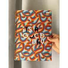CADERNO UNIVERSITÁRIO CAPA DURA ESTAMPA (1 MATÉRIA)