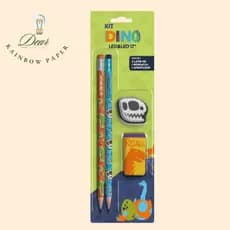 Kit Escolar Dino  - 4 Peças