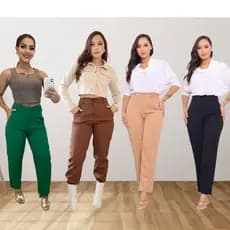 Calça Femenina Social De Alfaiataria Premium tamahos M,G , GG