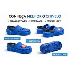 Sandália Infantil Antiderrapante Leve, Macia e Confortavel para todas as horas