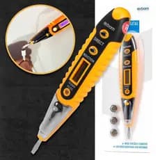 Kit Caneta Detectora de Tensão Voltagem e Chave de Teste de Corrente 12V a 250V envio rápido