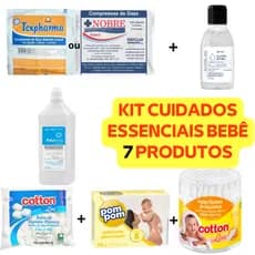 7 Produtos Kit Cuidados Com Recém Nascido Cuidados Com o Bebê