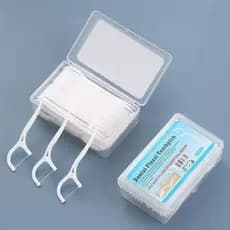 Kit com 50/100/150/200 Unidades de Fio Dental Infantil em Formato de Arco Ultra Fino para uma Limpeza Eficaz