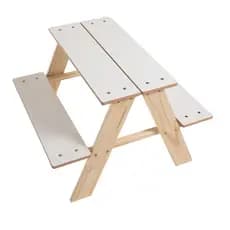 Mesa Infantil Atividades Piquenique Picnic Playground Mesinha Conjunto Lazer Brincadeira Criança Bebê Lúdico Banco