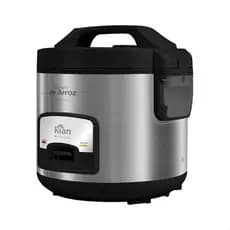 Panela de Arroz Inox Elétrica Kian 5 Xícaras Função Aquecer