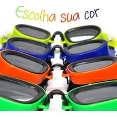 Oculos Natação Mergulho Infantil Menino Menina Ajustável