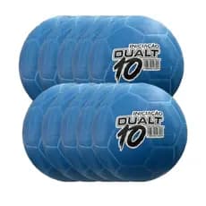 Kit 10 Bolas Dualt Queimada/Recreativa Iniciação Tamanho 10