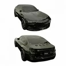 Caixinha de Som Bluetooth BMW – 10W com Rádio FM e Formato de Carro - WS-X701 Altomex - Oriente