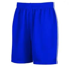 Bermuda Helanca Adulto Uniforme Escolar Azul Preto Marinho Lisa