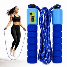 Corda De Pular Com Contador Para Exercício Funcional Crossfit Academia Fitness Queima De Gordura