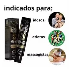 Pomada Premium Original Alívio Dores Musculares Articulares Lombar Coluna Joelho e Relaxa o Corpo .